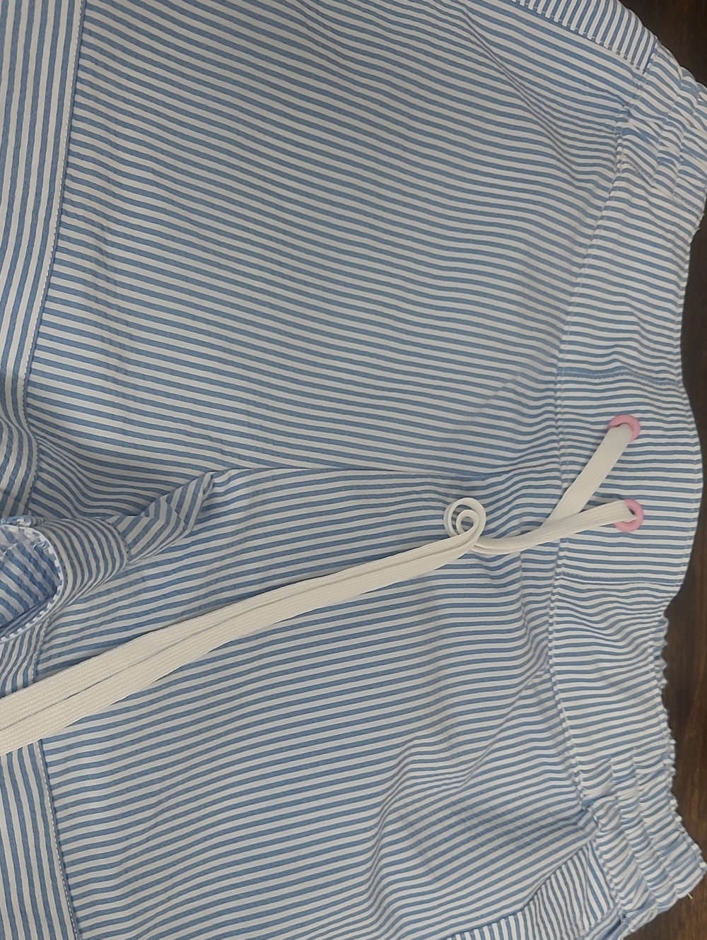 Vineyard Vines Blue & White Striped Casual Button-Down Shirt